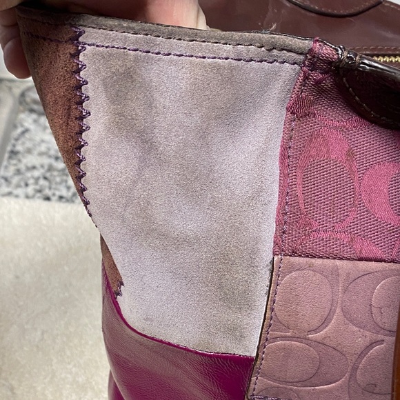 Coach Multicolor Patchwork Tote - Picture 2 of 16